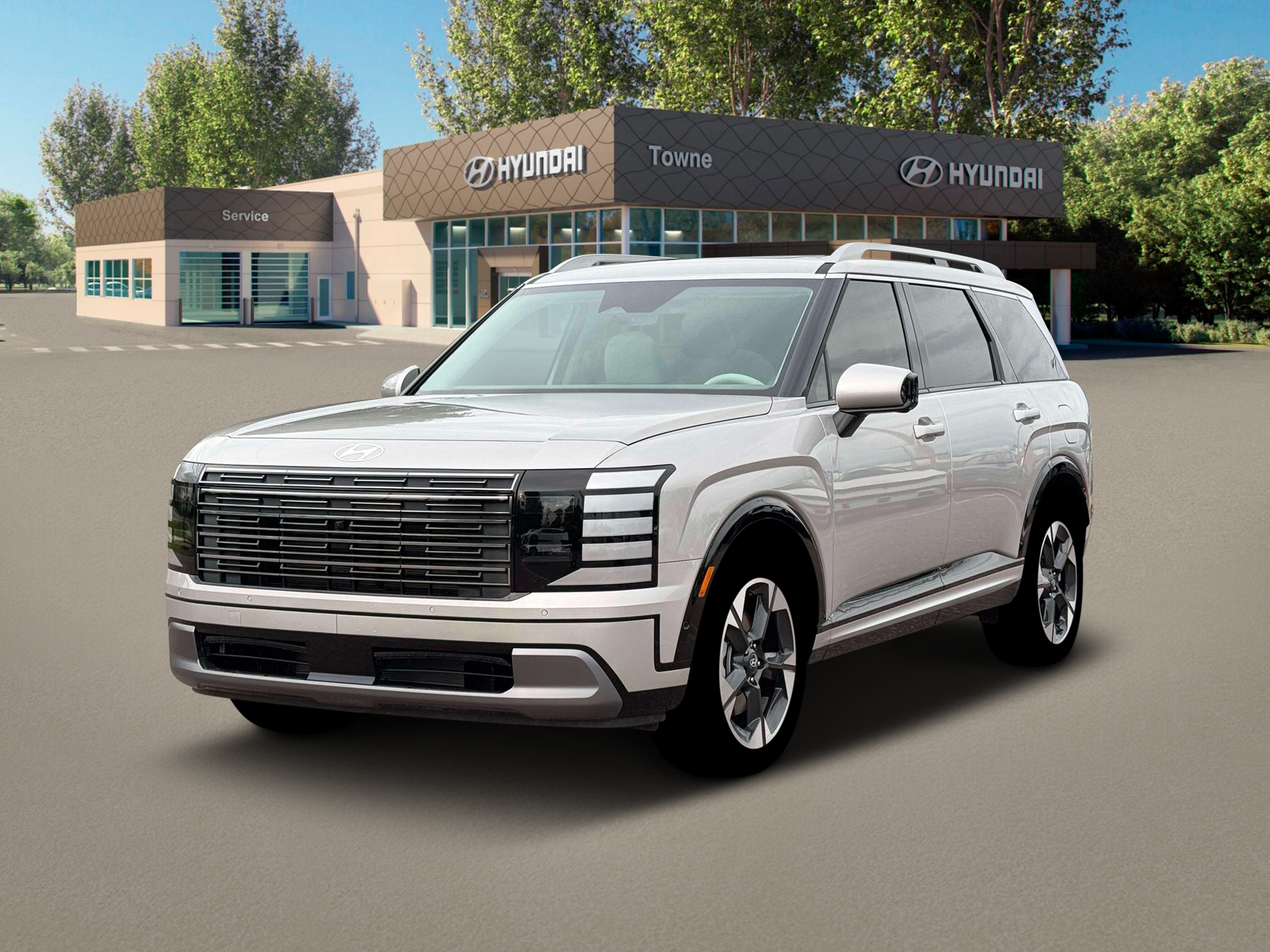 2026 Hyundai Palisade Limited AWD SUV Typhoon Silver