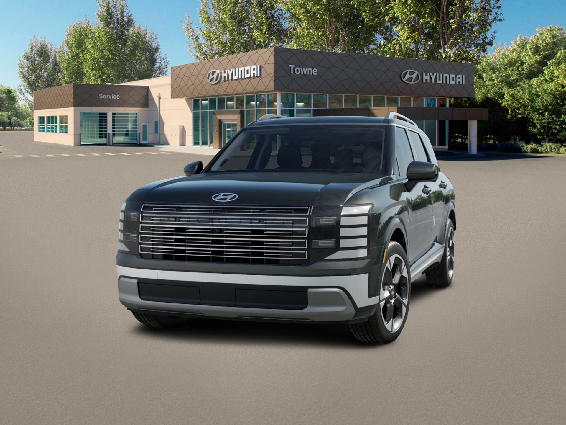 2026 Hyundai Palisade Limited AWD SUV Titan Green