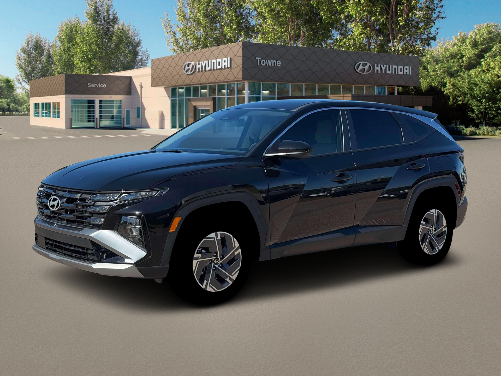 New 2026 Hyundai Tucson Hybrid Blue SUV