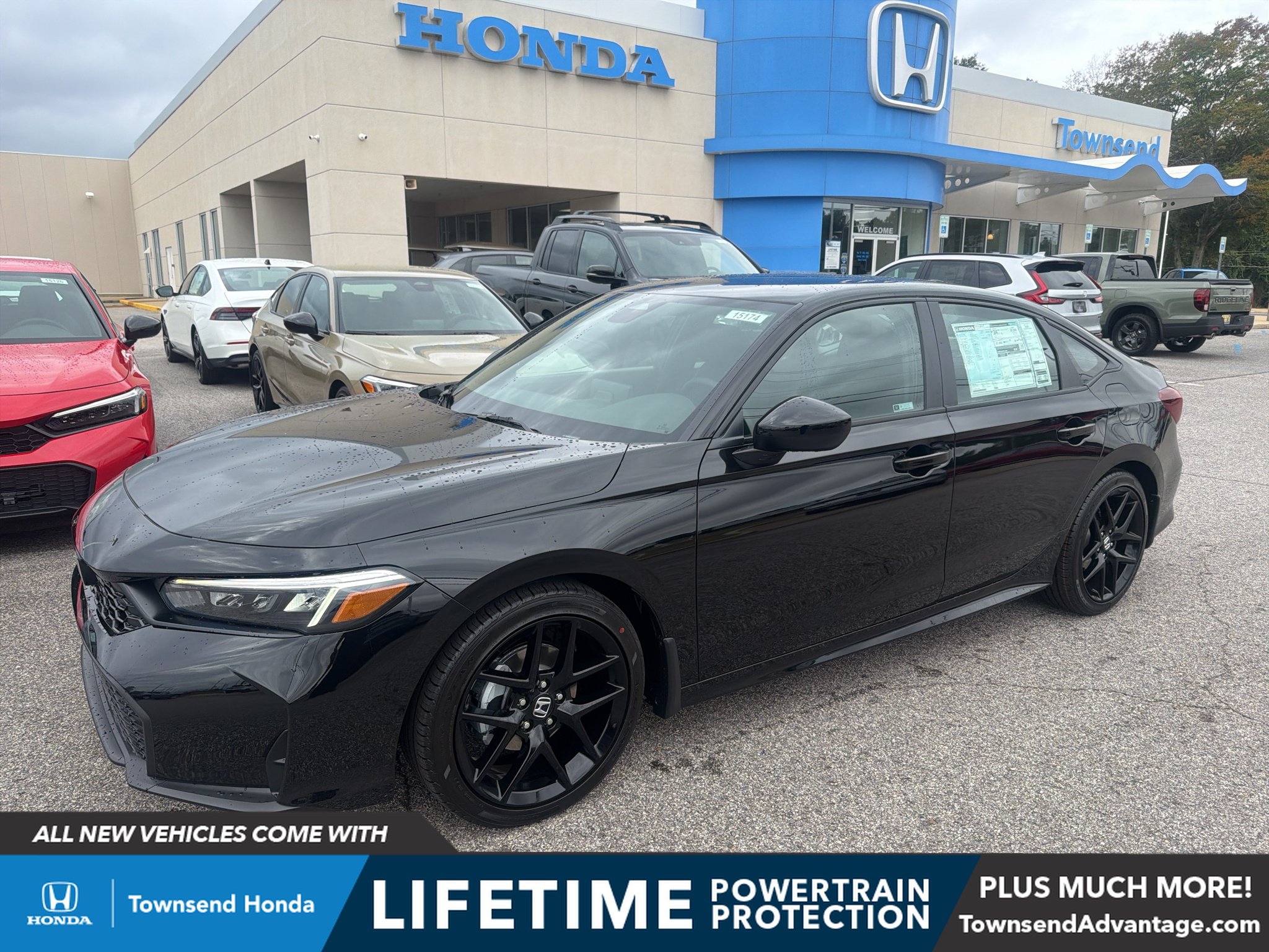 New 2026 Honda Civic Sedan Sport Sport CVT