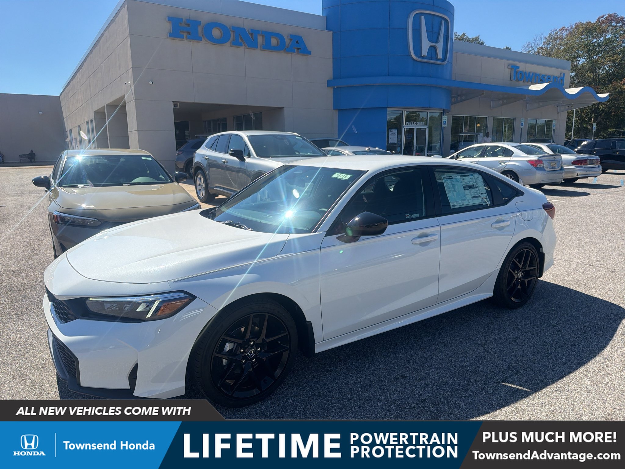 New 2026 Honda Civic Sedan Sport Sport CVT
