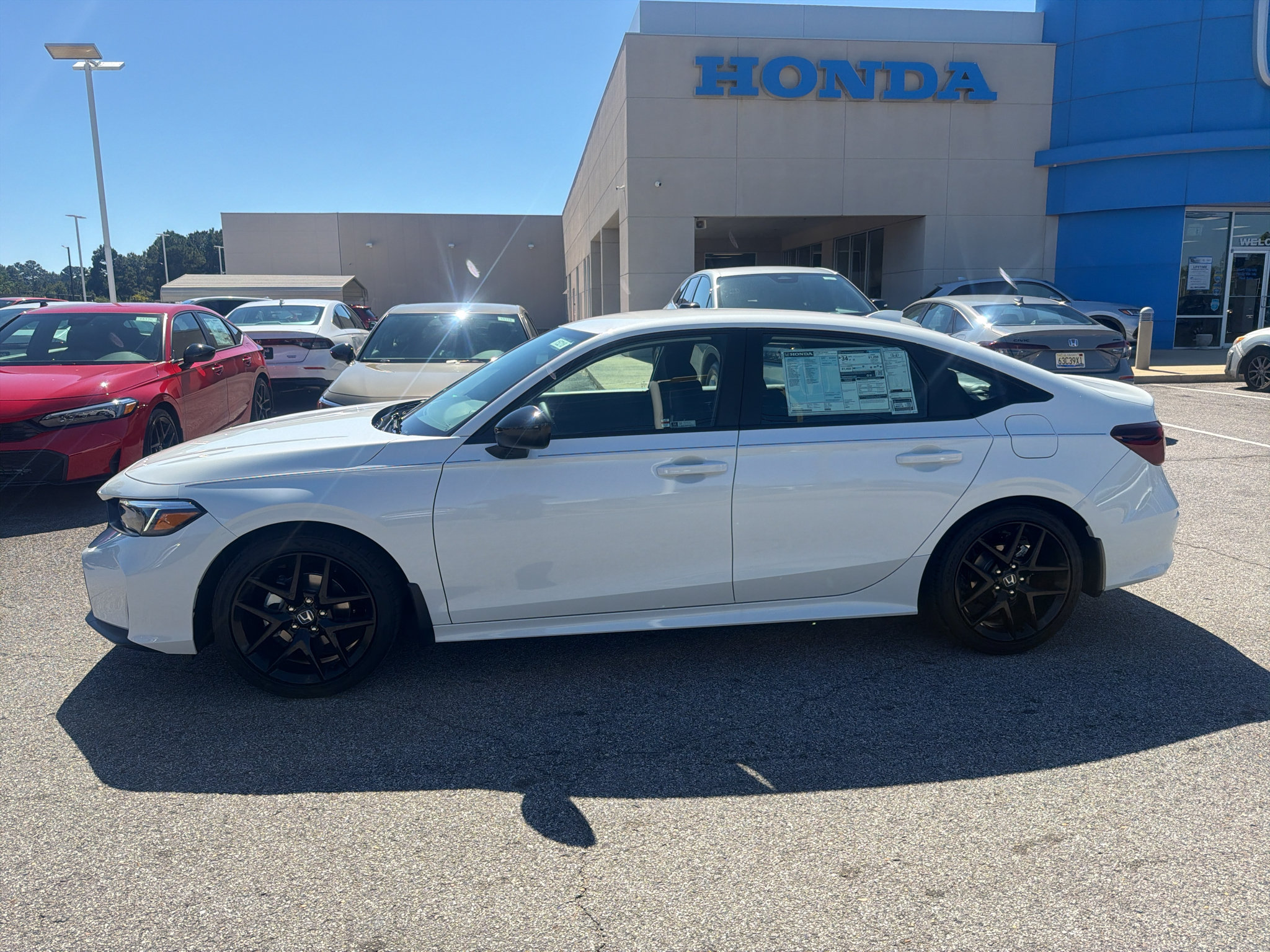 New 2026 Honda Civic Sedan Sport Sport CVT