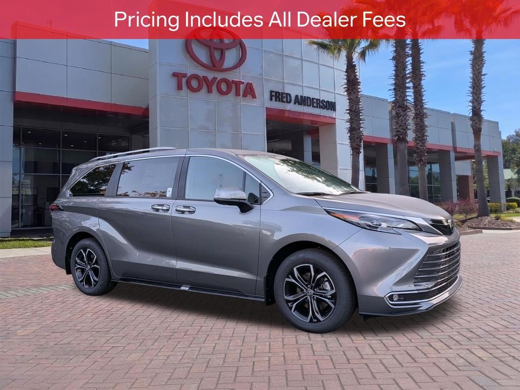 New 2026 Toyota Sienna Platinum 7 PASSENGER