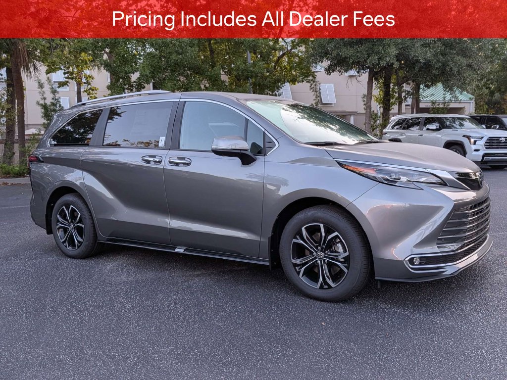 New 2026 Toyota Sienna Platinum 7 PASSENGER