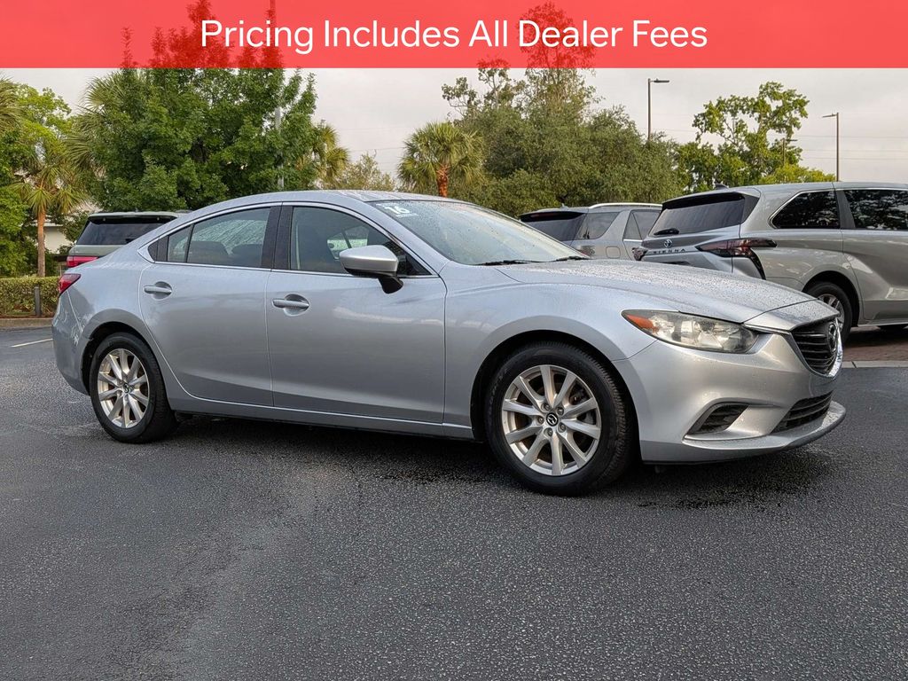 Used 2016 Mazda MAZDA6 i Sport with VIN JM1GJ1U51G1459095 for sale in Charleston, SC