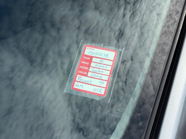 Used 2018 Nissan Sentra S Sedan