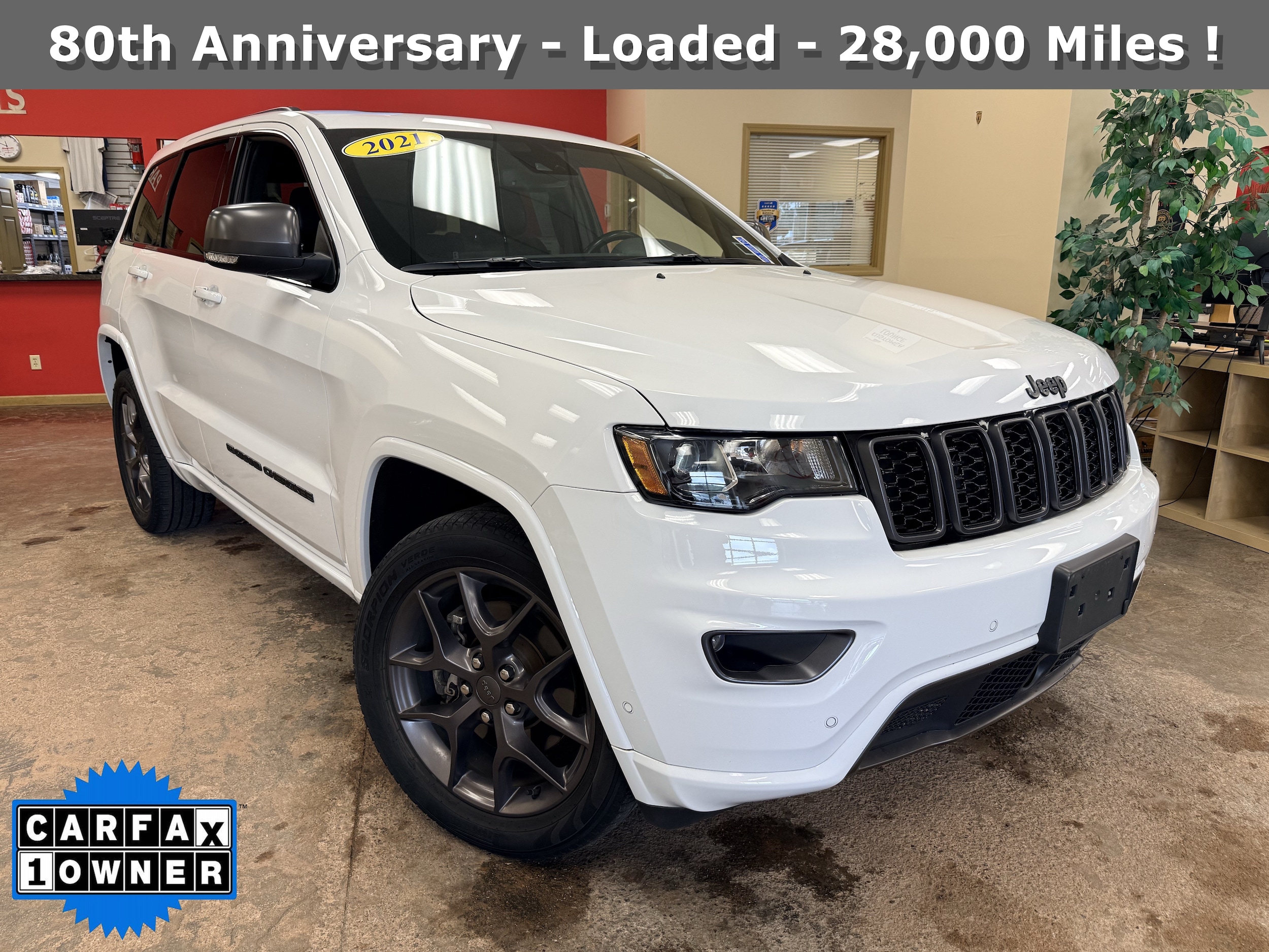 2021 Jeep Grand Cherokee 80th Edition
