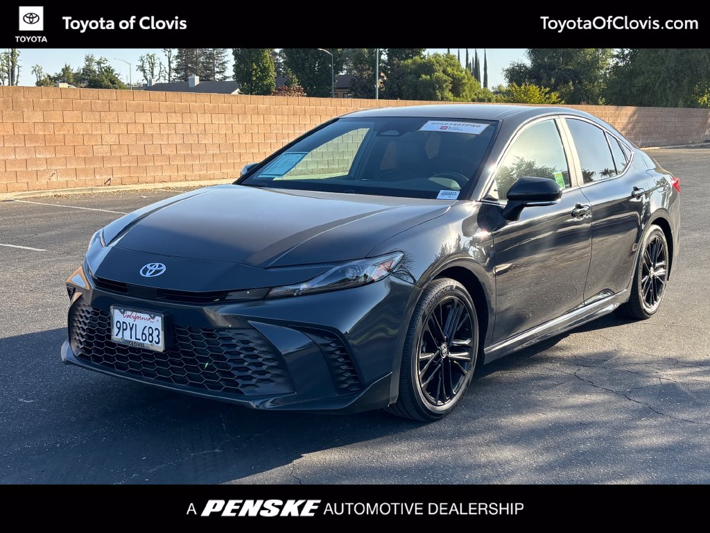 Certified 2025 Toyota Camry SE Sedan