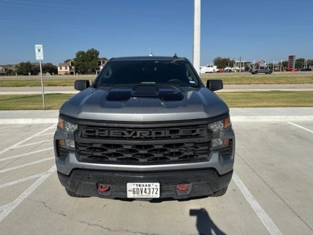 Used 2024 Chevrolet Silverado 1500 Custom Trail Boss Truck Crew Cab