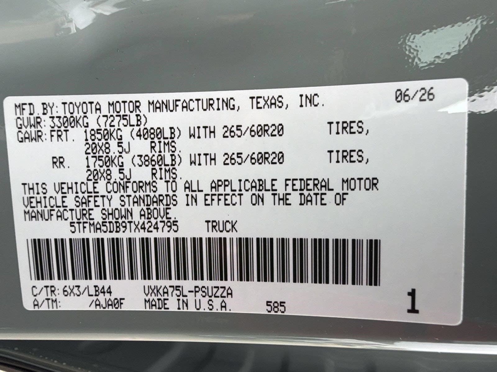 2026 Toyota Tundra 1794 Edition - Photo 24
