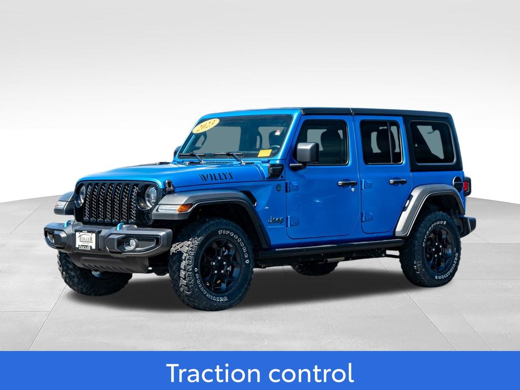 Used 2023 Jeep Wrangler Willys 4xe SUV