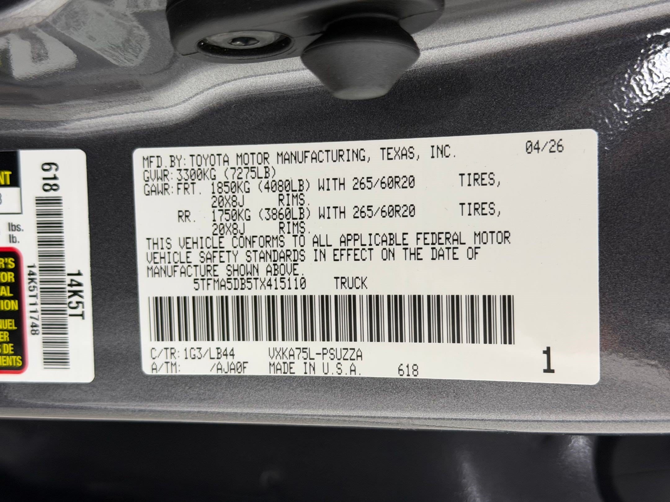 2026 Toyota Tundra 1794 Edition - Photo 29