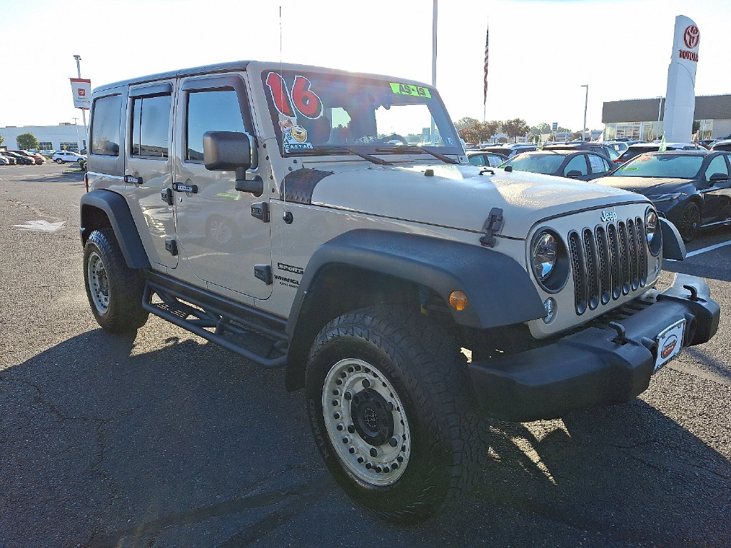 Used 2016 Jeep Wrangler Unlimited Sport SUV