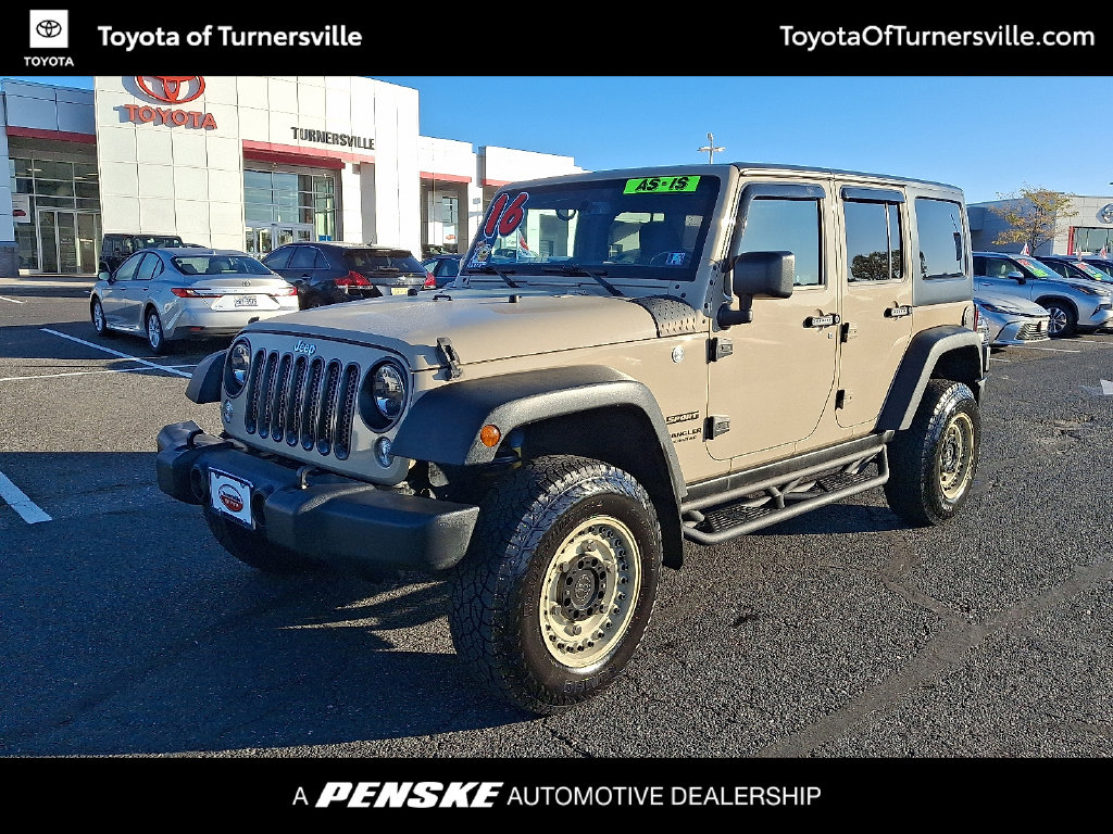 Used 2016 Jeep Wrangler Unlimited Sport SUV