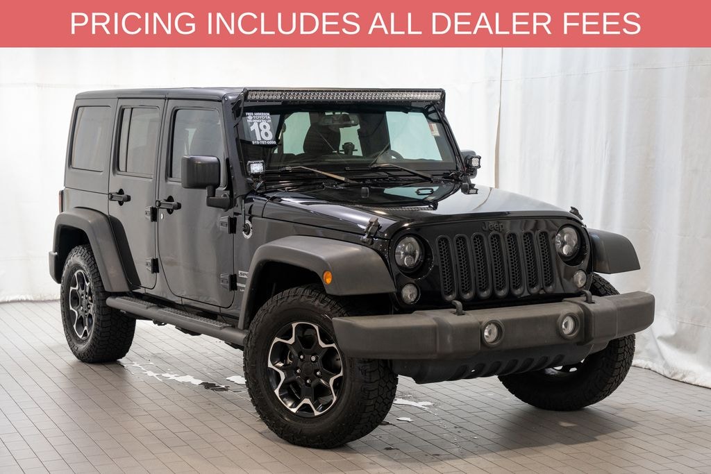 Used 2018 Jeep Wrangler JK Unlimited Sport SUV