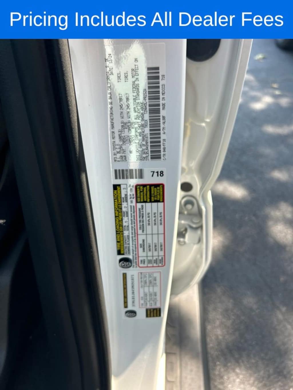 New 2025 Toyota Tacoma SR5 Truck