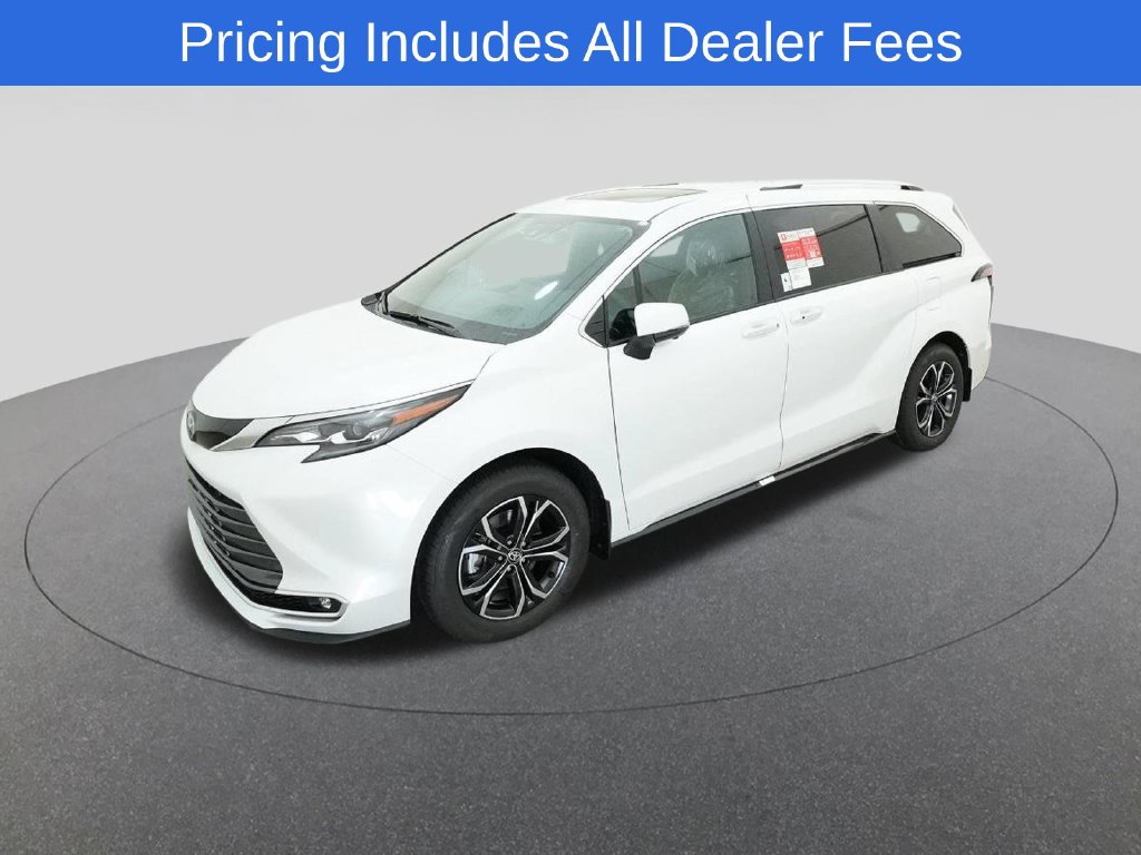 New 2026 Toyota Sienna Platinum Van Passenger Van