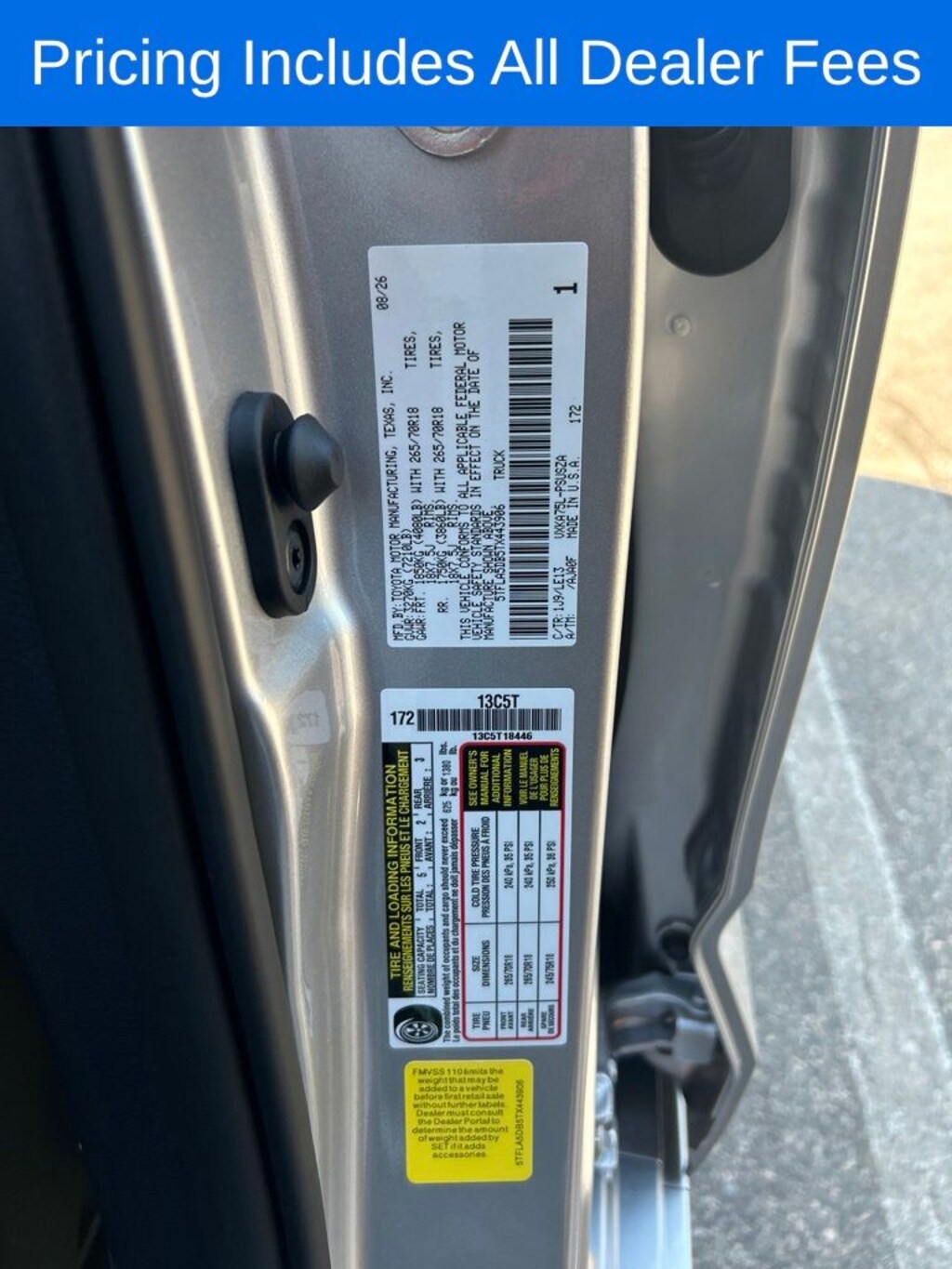 New 2026 Toyota Tundra SR5 Truck CrewMax