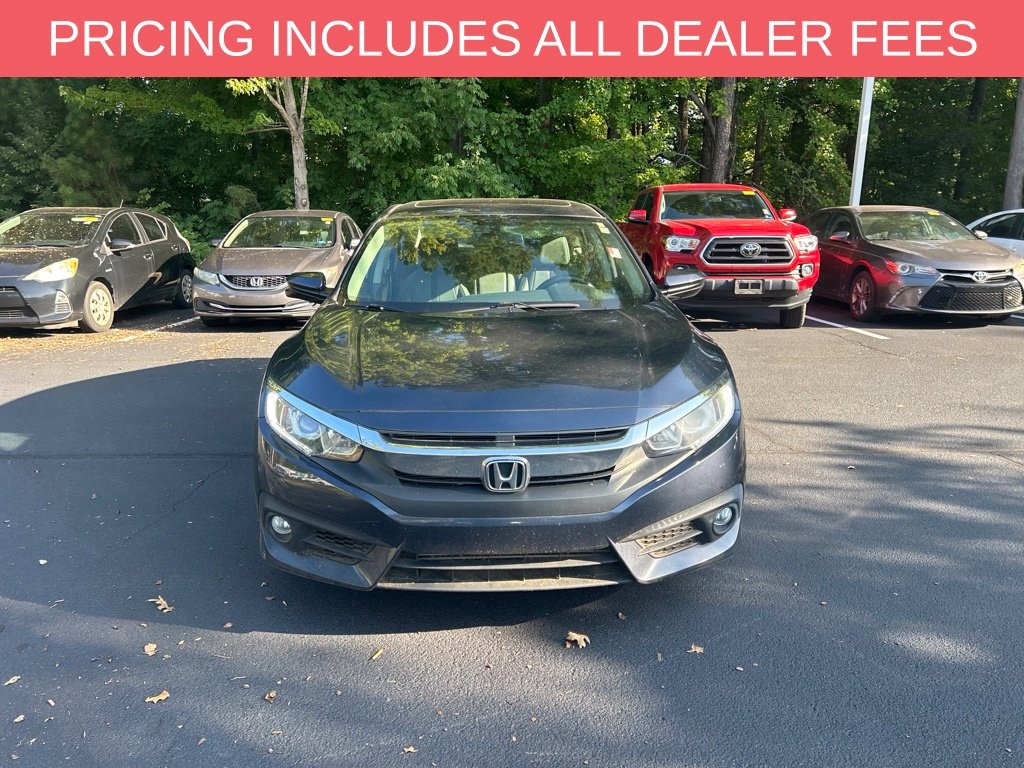 Used 2017 Honda Civic EX-L Sedan