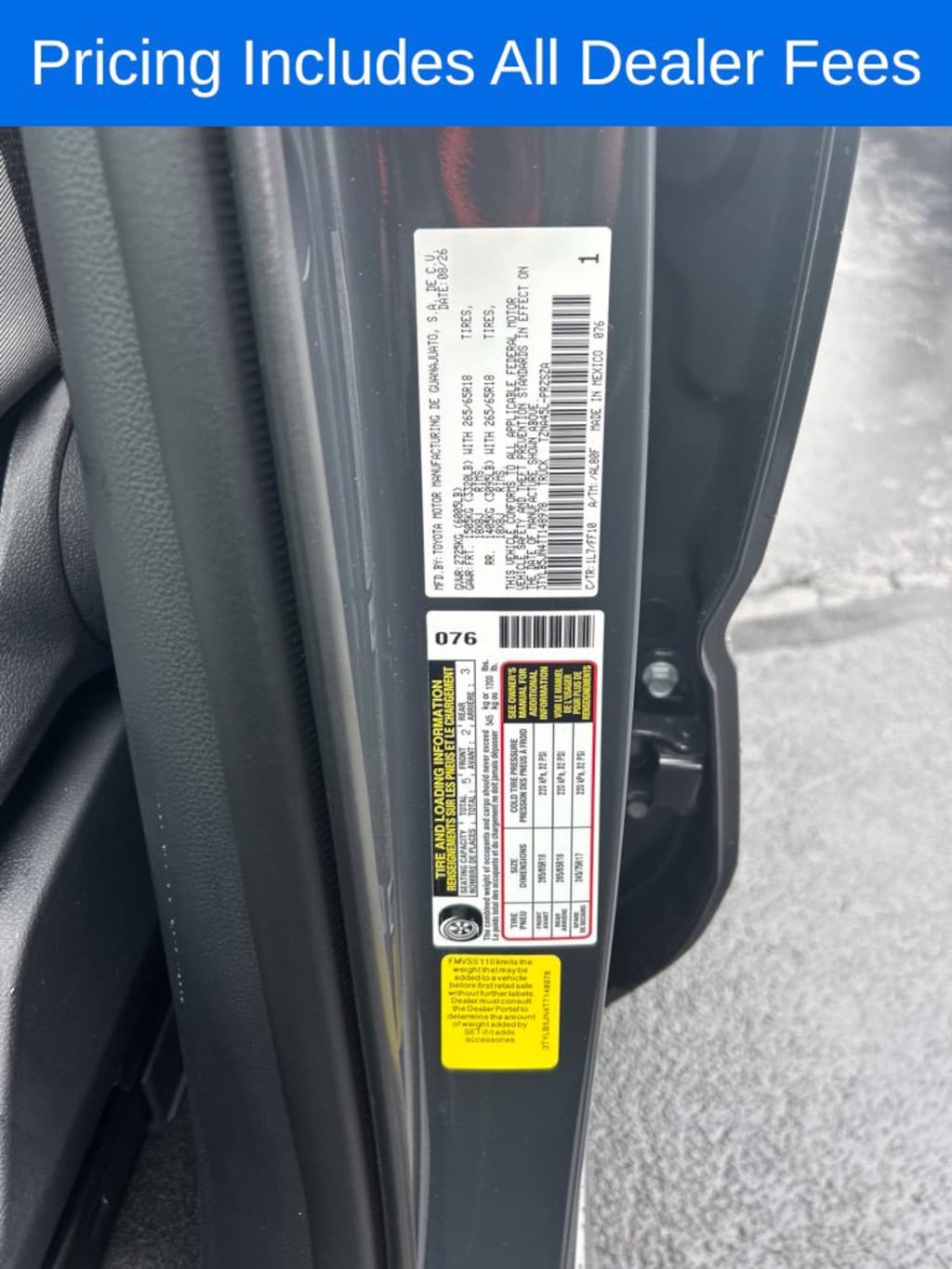 New 2026 Toyota Tacoma SR5 Truck Double Cab