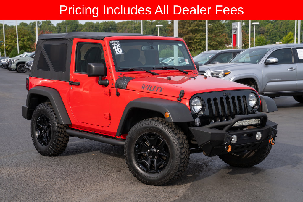 Used 2016 Jeep Wrangler Sport SUV