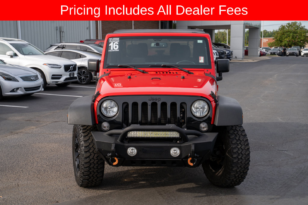 Used 2016 Jeep Wrangler Sport SUV