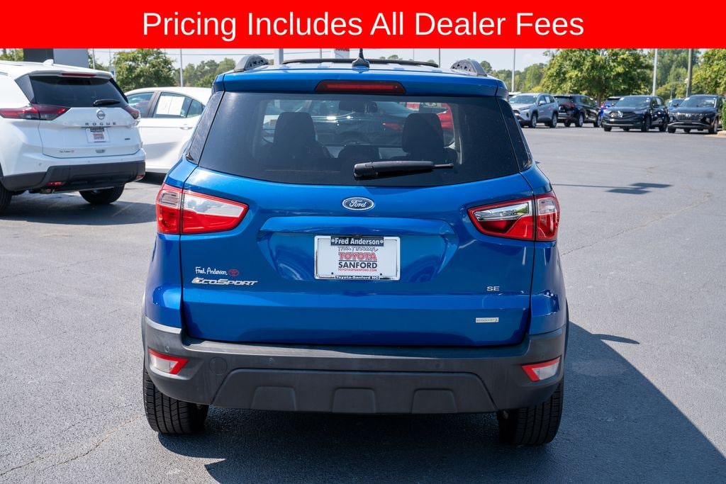 Used 2018 Ford EcoSport SE SUV