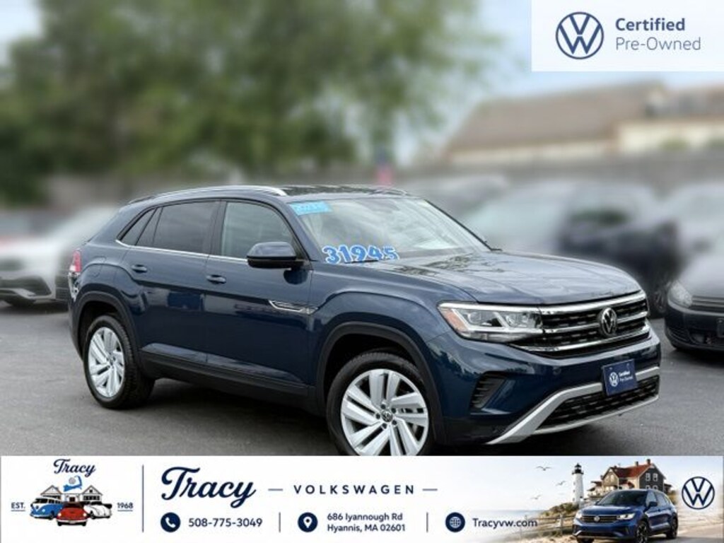 Certified 2023 Volkswagen Atlas Cross Sport 3.6L V6 SE w/Technology SUV