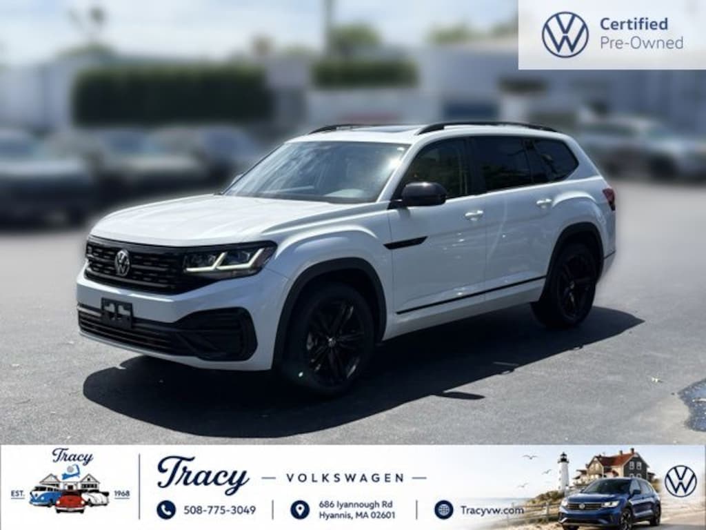 Certified 2023 Volkswagen Atlas 3.6L V6 SEL R-Line SUV