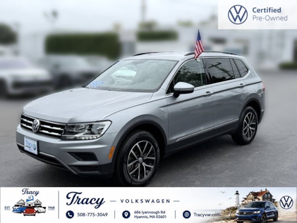Certified 2021 Volkswagen Tiguan 2.0T SE SUV