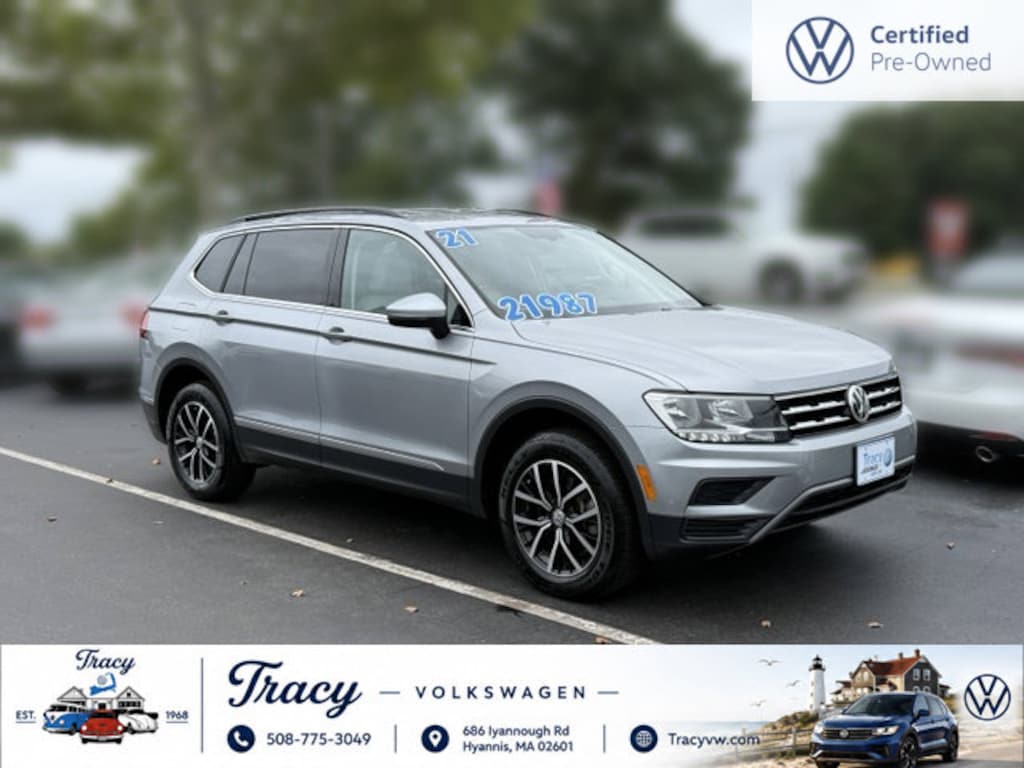 Certified 2021 Volkswagen Tiguan 2.0T SE SUV