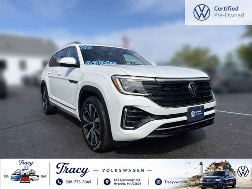 Certified 2024 Volkswagen Atlas 2.0T SEL Premium R-Line SUV