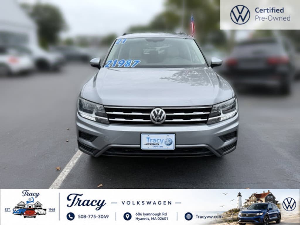 Certified 2021 Volkswagen Tiguan 2.0T SE SUV