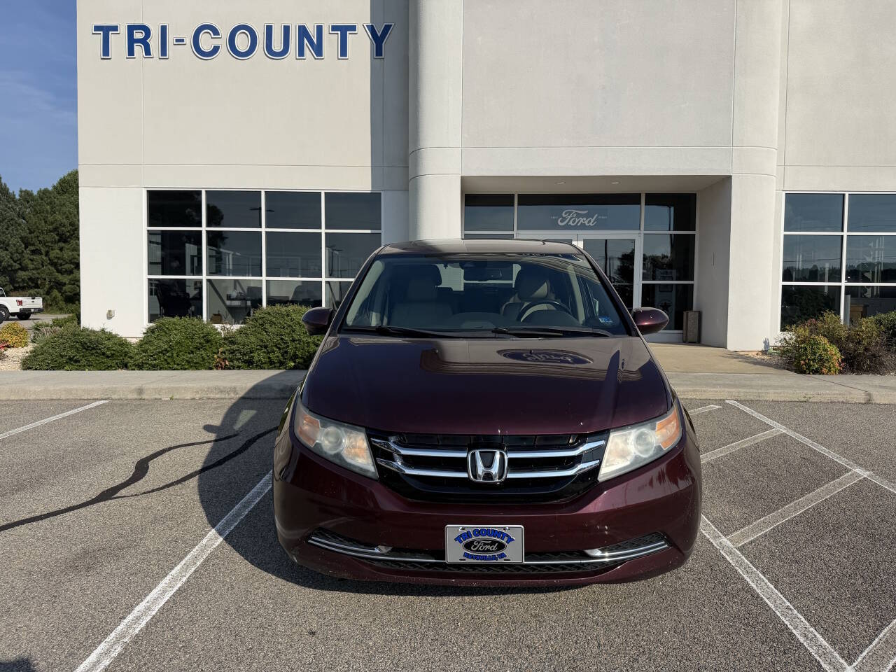Used 2015 Honda Odyssey EX-L with VIN 5FNRL5H69FB100919 for sale in Keysville, VA