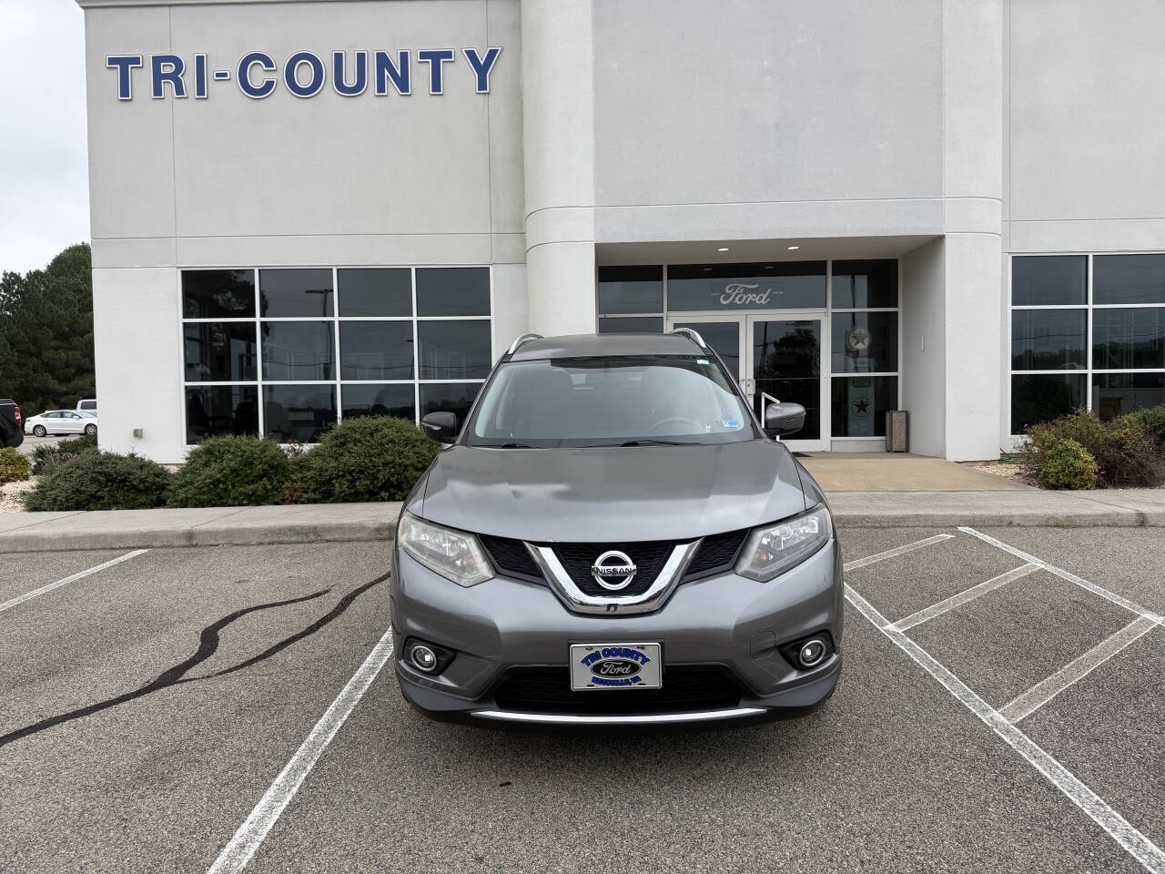 Used 2016 Nissan Rogue SV with VIN KNMAT2MV6GP597895 for sale in Keysville, VA