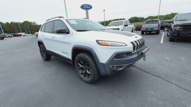 Certified 2017 Jeep Cherokee Trailhawk with VIN 1C4PJMBS1HW587464 for sale in Pine Bluff, AR