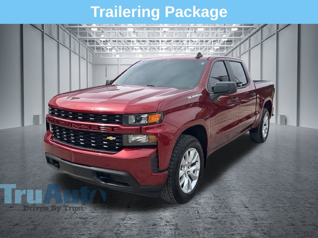 Used 2021 Chevrolet Silverado 1500 Custom Truck Crew Cab