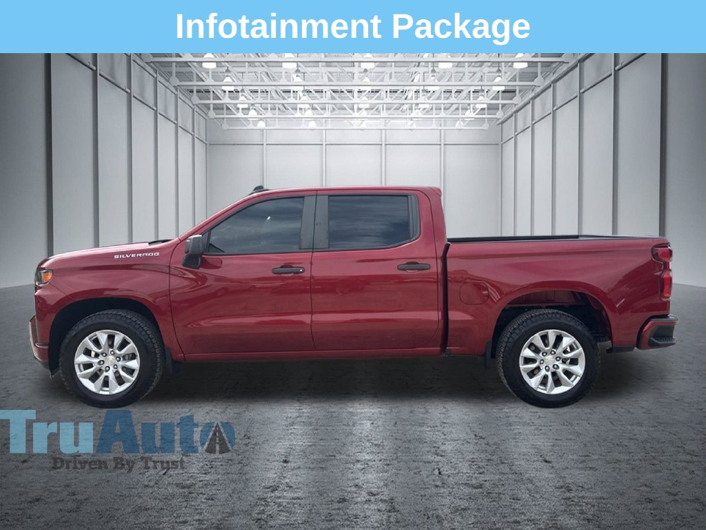 Used 2021 Chevrolet Silverado 1500 Custom Truck Crew Cab