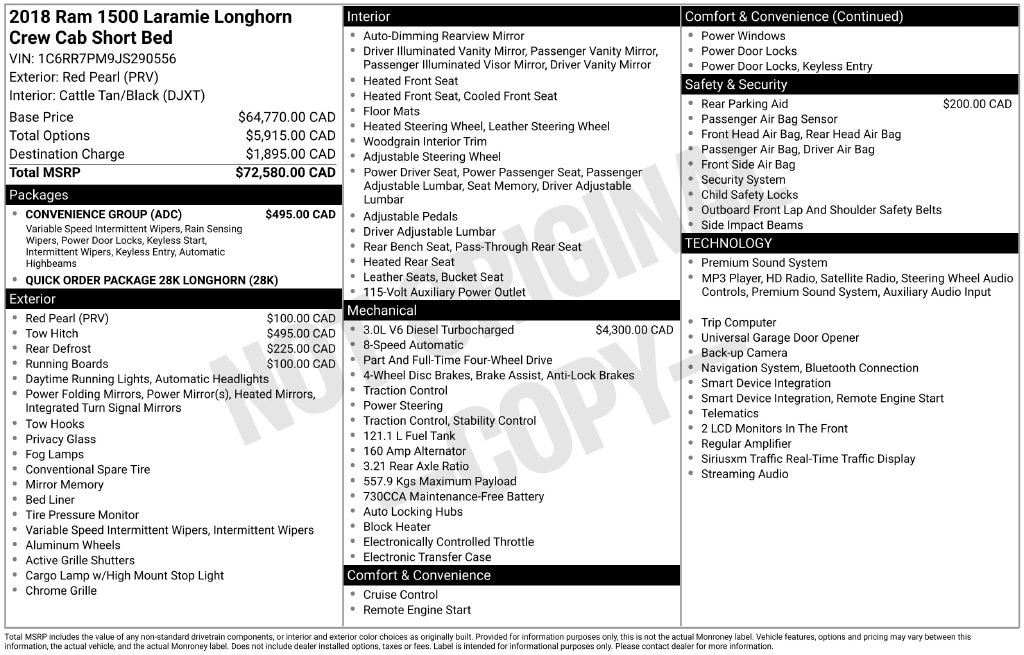 Used 2018 Ram 1500 Limited Truck