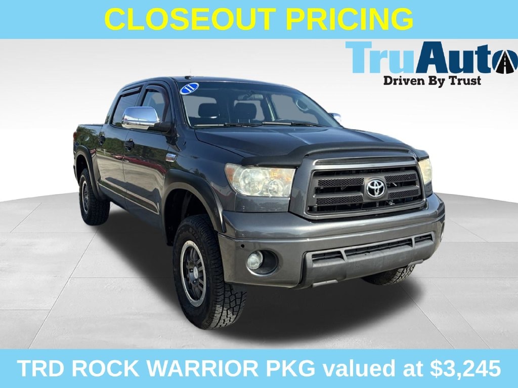 Used 2011 Toyota Tundra Grade 5.7L V8 w/FFV Truck Crew Max