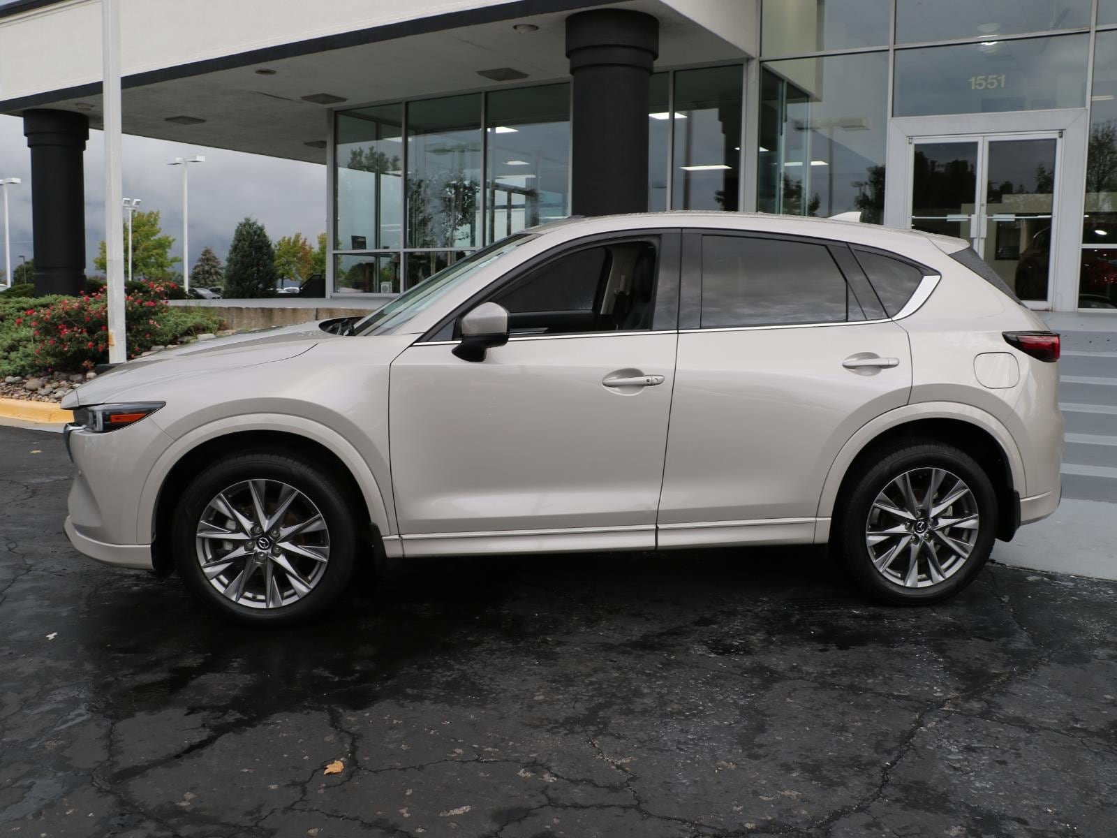 Certified 2025 Mazda CX-5 S Premium Plus package with VIN JM3KFBEMXS0592872 for sale in Kansas City