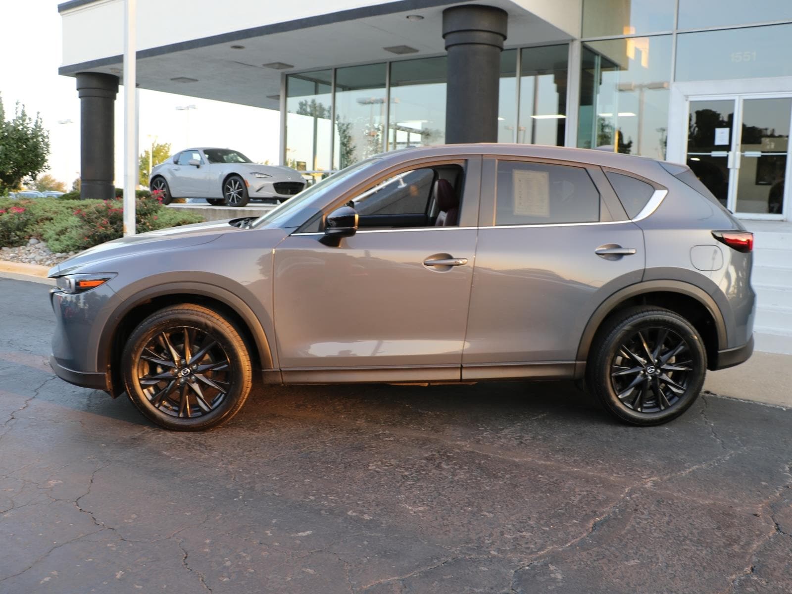 Certified 2023 Mazda CX-5 S Carbon Edition with VIN JM3KFBCMXP0291190 for sale in Kansas City