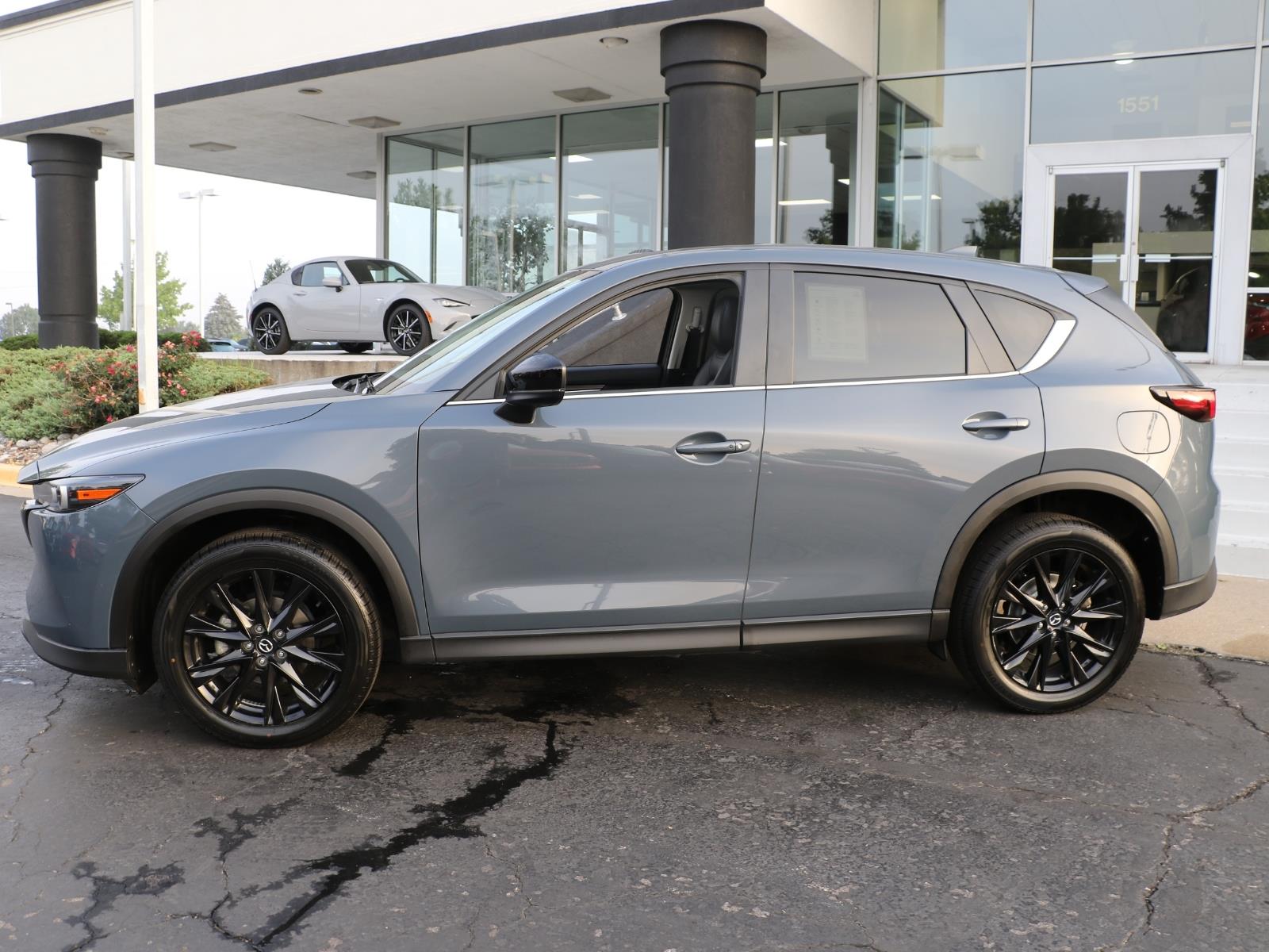 Certified 2025 Mazda CX-5 S Carbon Edition with VIN JM3KFBCM1S0690501 for sale in Kansas City