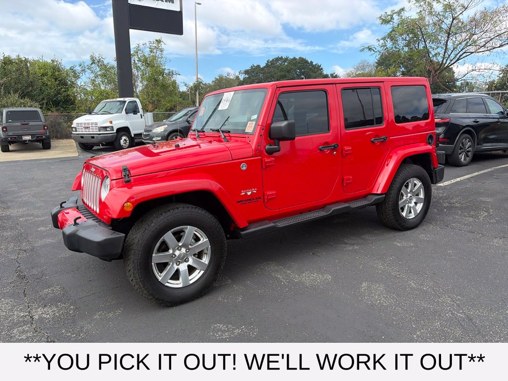Used 2017 Jeep Wrangler Unlimited Sahara SUV