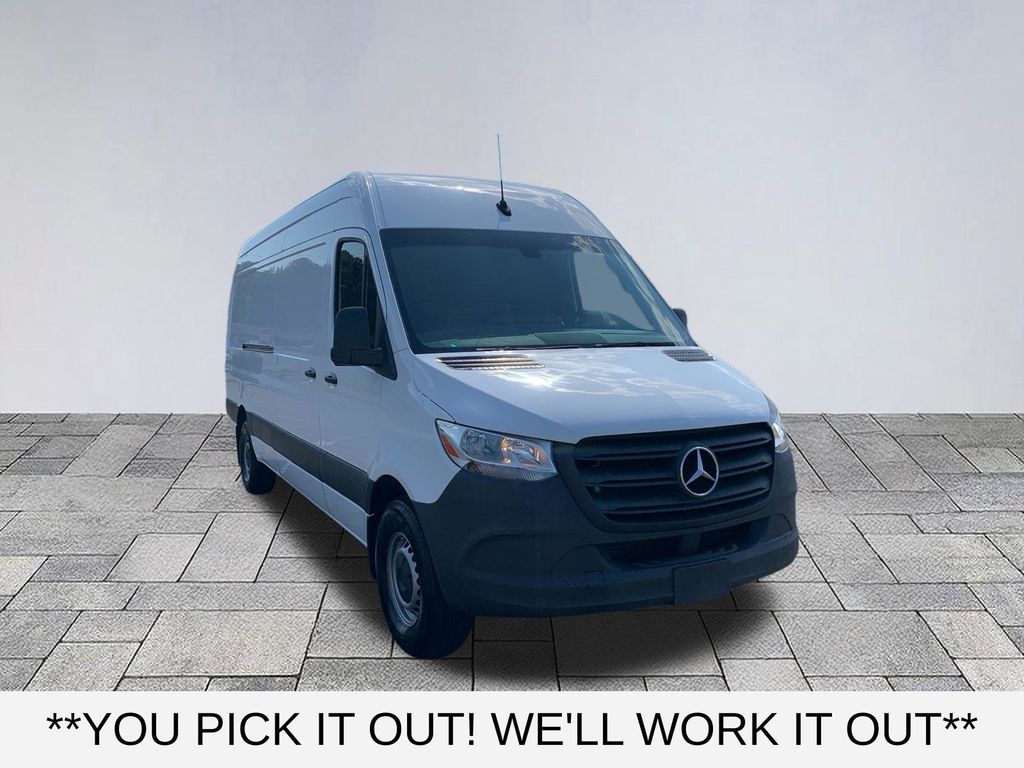Used 2023 Mercedes-Benz Sprinter 2500 High Roof 4-Cyl Gas Van Cargo Van