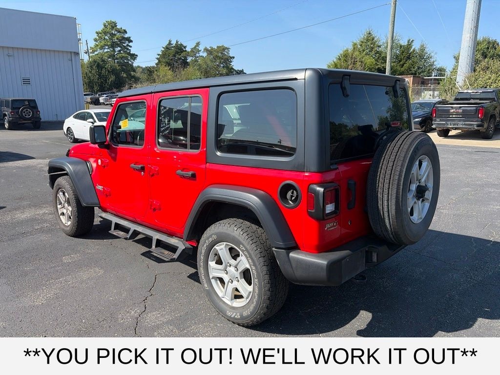 Used 2018 Jeep Wrangler Unlimited Sport 4x4 SUV