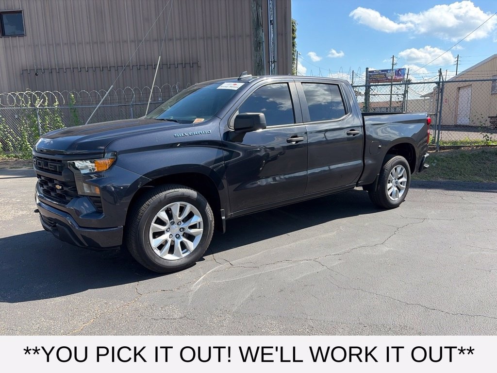 Used 2023 Chevrolet Silverado 1500 Custom Truck Crew Cab