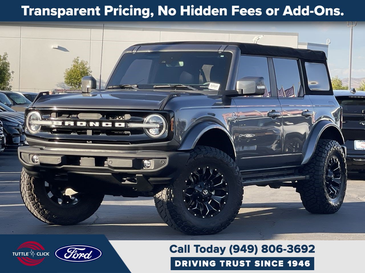 2022 Ford Bronco at Tuttle-Click Mazda in Irvine, CA
