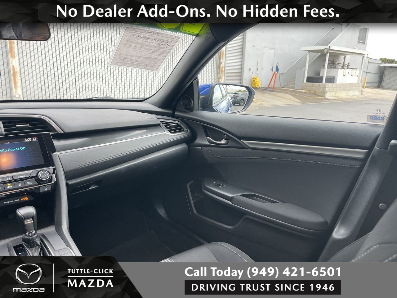Used 2020 Honda Civic Hatchback EX Hatchback