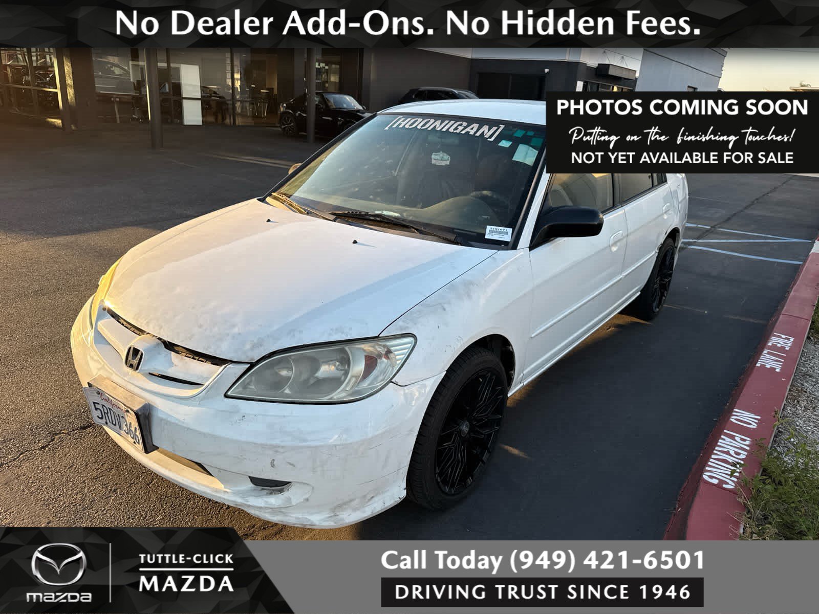 2005 Honda Civic Sdn LX Car
